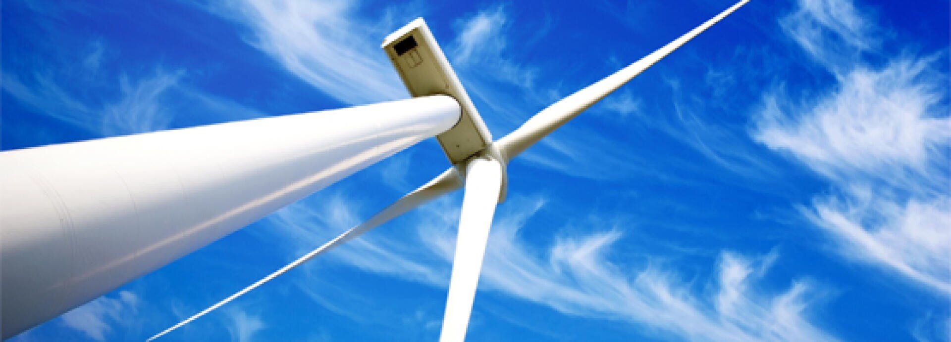 Wind turbine in Swiss landscape