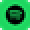 Ein grünes Symbol mit einem schwarzen Kreis in der Mitte mit einem Einkaufswagen-Symbol, das ein Online-Shopping oder E-Commerce-Konzept darstellt.